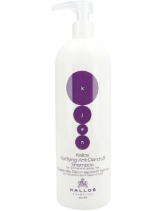 KALLOS Champú Fortificante Anticaspa KJMN 1000ml Para Cabello Normal y Graso - Kiwiku