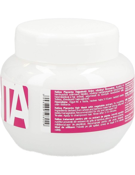 Oportunidad KALLOS  Kallos placenta hair mask with vegetable extract mask 275ML