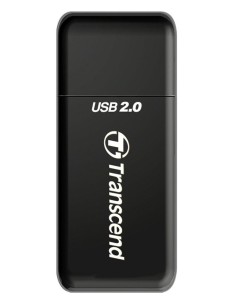 Transcend TS-RDP5K - Lector externo de tarjetas USB, color negro: TRANSCEND: Kiwiku.com: Informática