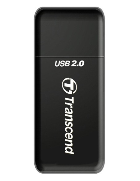 Transcend TS-RDP5K - Lector externo de tarjetas USB, color negro: TRANSCEND: Kiwiku.com: Informática