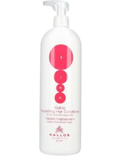KALLOS KJMN Bálsamo Capilar Nutritivo Para Cabello Dañado Y Seco 1000ml - Kiwiku