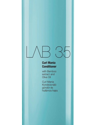 Acondicionador KALLOS Lab35 Curl Mania Para Cabello Rizado Y Ondulado 250 ml - Kiwiku