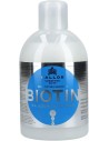 Kallos Champú Embellecedor Con Biotina Kjmn 1000ml para Cabello Fino, Débil y sin Brillo