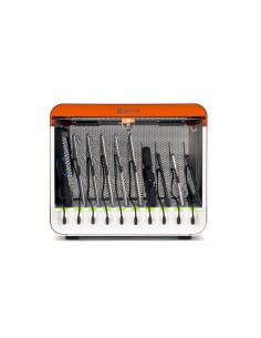 Kiwiku.com: Griffin MultiDock 10 Bays - Soporte para equipo multimedia (32.3 cm, 38.3 cm, 32 cm, Naranja, Color blanco, UL, CE, 2