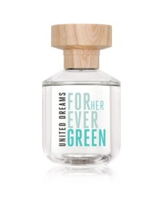 Benetton United Dreams For Her Forever Green Eau de Toilette 80 Ml para Mujer