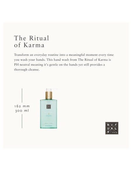 Rituals Jabón de Manos the Ritual of Karma - Flor de Loto y Té Blanco - 300 Ml