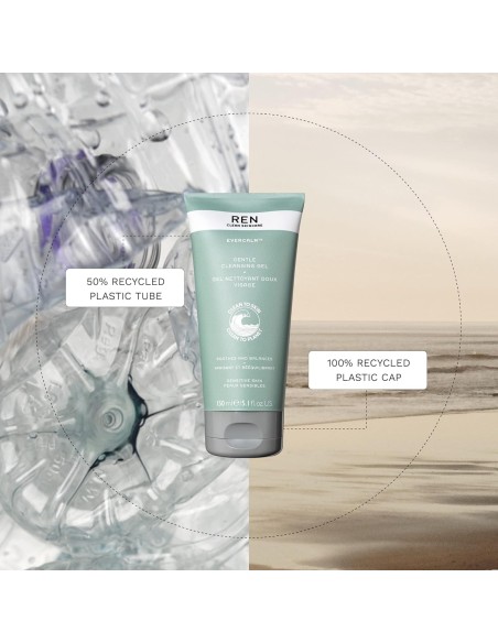 REN Evercalm Gentle Cleansing Gel 150ml Para Piel Sensible