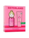 Benetton Sisterland Pink Raspberry Eau de Toilette 80 Ml + Loción Corporal 75 Ml para Mujer