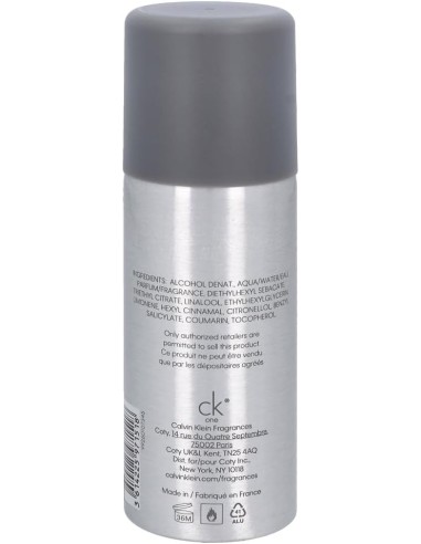 CALVIN KLEIN Ck One Desodorante Vaporizador 150ml Unisex - Kiwiku  