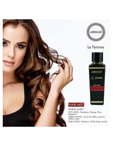 ARMAF Le Femme Hair Mist 80ml Para Mujer