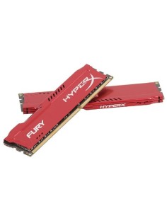 HyperX Fury - Memoria RAM de 16 GB (1600 MHz DDR3 Non-ECC CL10 DIMM, Kit 2x8 GB), Color Rojo: Kingston: Kiwiku.com: Informática 2