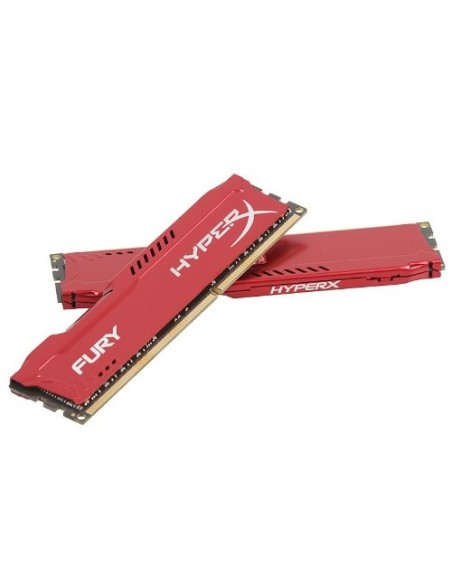 HyperX Fury - Memoria RAM de 16 GB (1600 MHz DDR3 Non-ECC CL10 DIMM, Kit 2x8 GB), Color Rojo: Kingston: Kiwiku.com: Informática