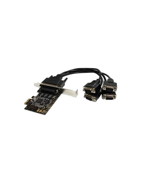 StarTech StarTech 4 Port RS232 PCI Express Serial Card w/ Breakout Cable: PEX4S553B: Kiwiku.com: Electrónica