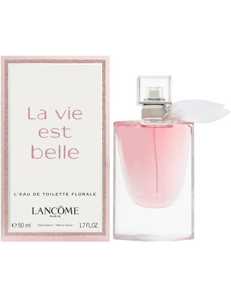LANCÔME La Vie Est Belle Florale L'Eau de Toilette 50 ml para Mujer - Kiwiku