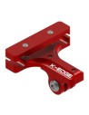 K-edge go big pro saddle rail mount - anclaje gopro rail de sillín, rojo