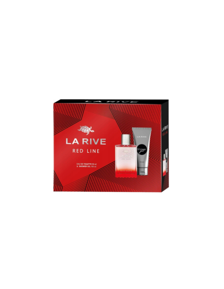 La Rive Red Line For Women Eau de Toilette 90ml + Shower Gel 100ml Set para Mujer