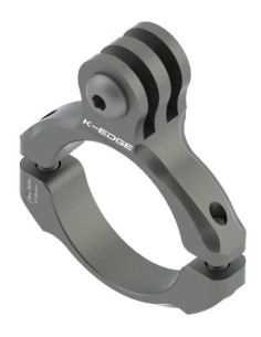 K-Edge GO BIG Handlebar Mount - Anclaje manillar aluminio, plateado - Electrónica - Kiwiku.com