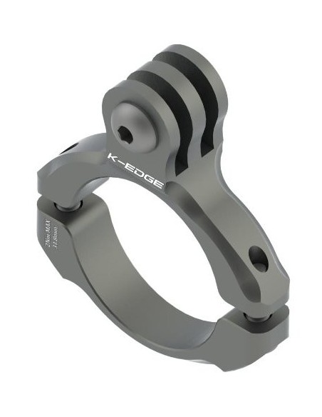K-Edge GO BIG Handlebar Mount - Anclaje manillar aluminio, plateado - Electrónica - Kiwiku.com