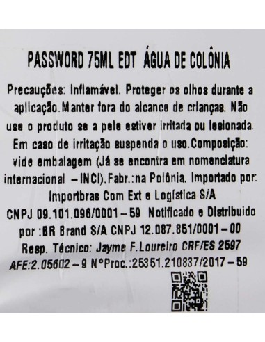 La Rive Password For Man Eau de Toilette 75ml para Hombre