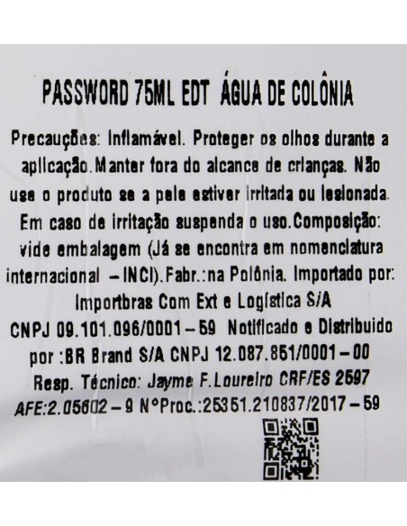 La Rive Password For Man Eau de Toilette 75ml para Hombre