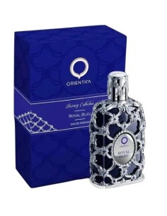 Orientica Royal Bleu Eau de Parfum Spray Unisex 80 Ml Fragancia Fresca y Amaderada