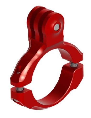 K-Edge GO BIG Handlebar Mount - Anclaje manillar aluminio, rojo: Kiwiku.com: Deportes y aire libre