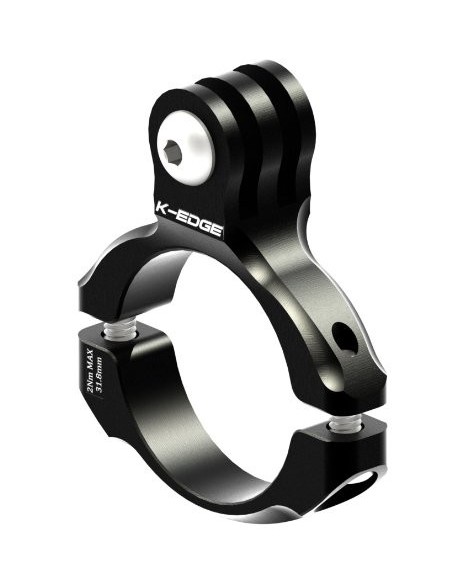 K-Edge GO BIG Handlebar Mount - Anclaje manillar aluminio, negro: Kiwiku.com: Electrónica