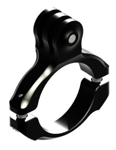 K-Edge GO BIG Handlebar Mount - Anclaje manillar aluminio, negro: Kiwiku.com: Electrónica