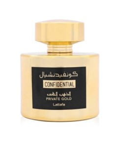 Lattafa Confidential Private Gold Eau de Parfum Unisex Vaporizador