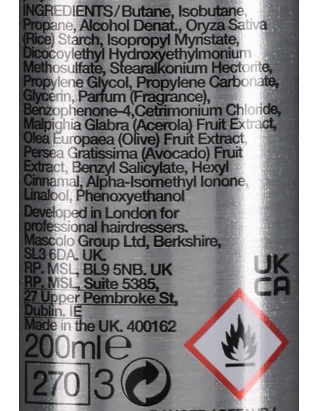 Label.m Dry Shampoo Champú Seco 200 ml Unisex - Refresca y Texturiza