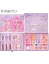 Kevin&coco 50 Colors Ete Shadow y Face Pale - Paleta de Sombras y Maquillaje Con 50 Tonos