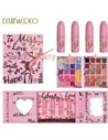 Kevin&coco 40 Colors Face Palette Makeup Set - Paleta de Maquillaje Con 40 Colores y Lápices Labiales