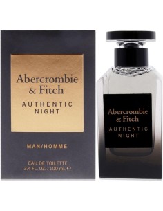 Abercrombie & Fitch Authentic Night Eau de Toilette para Hombre 100 Ml Spray
