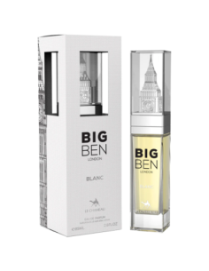 LE CHAMEAU Big Ben London Blanc Eau de Parfum para Hombre 85 ml Fragancia Fresca y Sofisticada