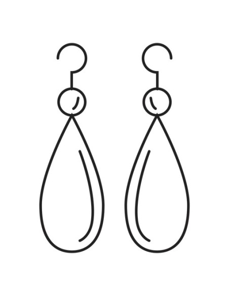 Pendientes KIMONI Color Plata De Acero Surtido Para Regalo De Navidad - Kiwiku