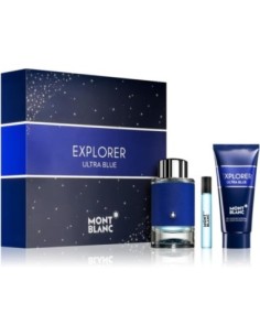 Montblanc Explorer Ultra Blue Eau de Parfum 100ml + Gel de Ducha 100ml + Mini Talla para Hombre