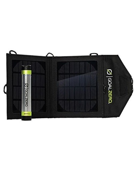 Goalzero Swith 8 - Kit para carga solar, color plateado: Kiwiku.com: Deportes y aire libre