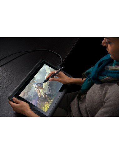 Wacom Cintiq 13HD - Tableta gráfica (LED 13 HD, 1.2 Kg, 2 watt_hours), negro: Kiwiku.com: Informática