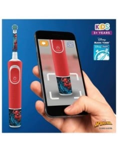 BRAUN Oral-B Vitality Kids Spiderman - Cepillo Eléctrico Recargable Para Niños | Kiwiku 2
