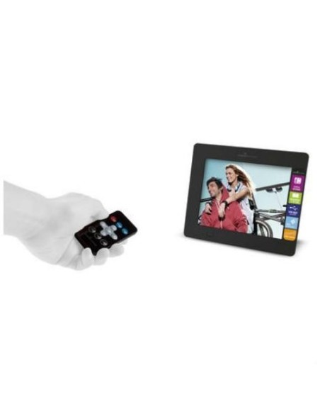 Energy Sistem Photo Frame p7 - Marco digital de 7 (LED, reloj, calendario y mando) negro - Electrónica - Kiwiku.com