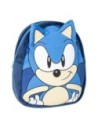 Cerda Mochila Guarderia Personaje Peluche Sonic, Color Azul, 18 X 22 X 8 Cm