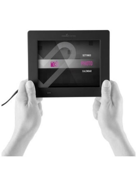 Energy Sistem Photo Frame p7 - Marco digital de 7 (LED, reloj, calendario y mando) negro - Electrónica - Kiwiku.com