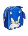 Cerda Mochila Infantil 3d Aplicaciones Sonic, Color Azul