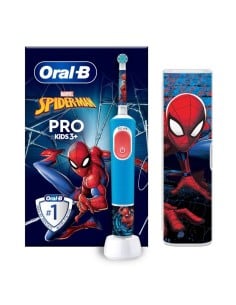 BRAUN Oral-B Vitality Kids Spiderman - Cepillo Eléctrico Recargable Para Niños | Kiwiku