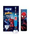 Braun Oral-b Cepillo de Dientes Eléctrico Recargable Vitality Kids Spiderman Con Temporizador y Funda de Viaje