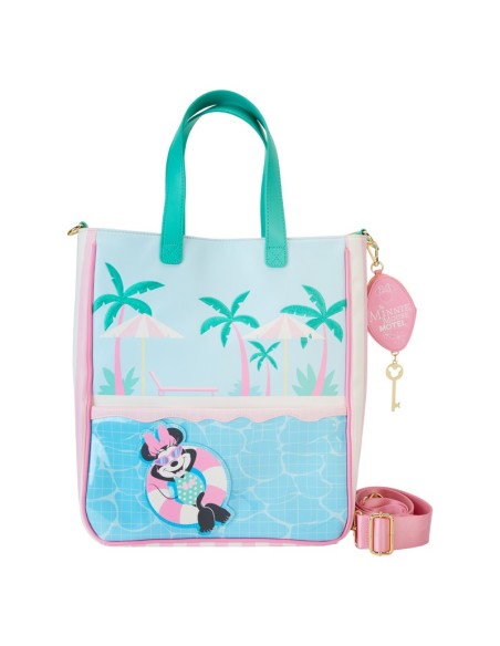 Bolso Tote Minnie Mouse Vacation Style De LOUNGEFLY | Compra En Kiwiku