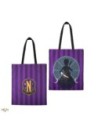 Cinereplicas Bolso Wednesday With Cello de Alta Calidad, Licencia Oficial, Material 100% Poliéster, Talla 42 X 38 Cm