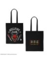 Cinereplicas Stranger Things Bolso Hellfire Club de Alta Calidad 42 X 38 Cm Licencia Oficial