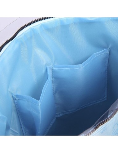 Bolso De Asas Transparente Friends Color Azul - CERDA | Kiwiku