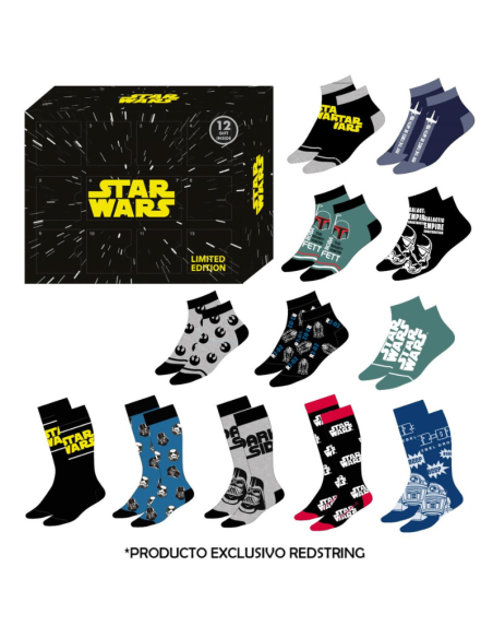 cerda_caja_regalo_12_pares_calcetines_star_wars_talla_40/46_8445484460865_oferta